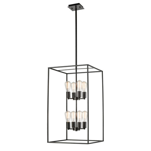 Atlas Lighting Williamsport 17''W 8Lt Pendant, Oil Rubbed Bronze
