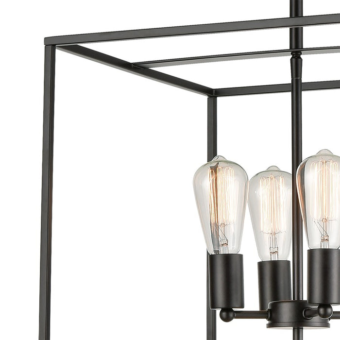 Atlas Lighting Williamsport 17''W 8Lt Pendant, Oil Rubbed Bronze