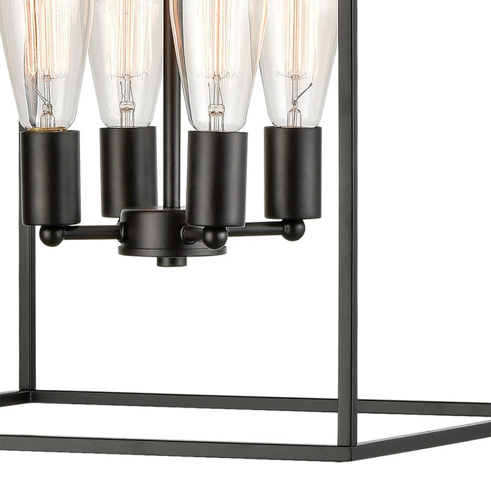 Atlas Lighting Williamsport 17''W 8Lt Pendant, Oil Rubbed Bronze