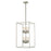 Atlas Lighting Williamsport 17'' Wide 8Lt Pendant, Brushed Nickel
