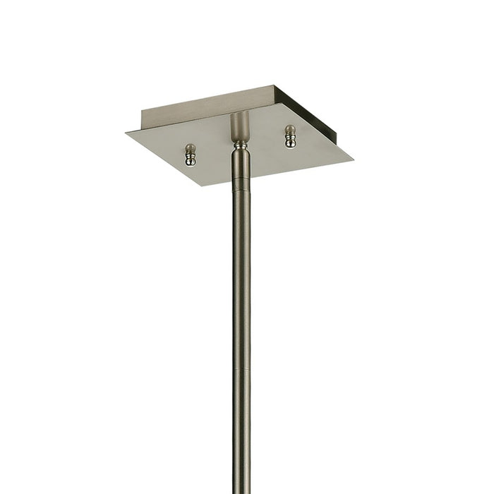 Atlas Lighting Williamsport 17'' Wide 8Lt Pendant, Brushed Nickel