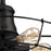 Atlas Lighting Glendora 20'' Wide 5Lt Semi Flush Mount, Iron Black
