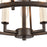 Atlas Lighting Joanie 13'' Wide 3Lt Semi Flush Mount, Old Bronze