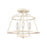 Atlas Lighting Joanie 13'' Wide 3Lt Semi Flush Mount, Antique White