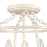 Atlas Lighting Joanie 13'' Wide 3Lt Semi Flush Mount, Antique White