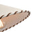 Atlas Lighting Marion 14''W 1Lt Semi Flush Mount, Bronze/Natural