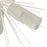 Atlas Lighting Sea Urchin 20''W 3Lt Semi Flush, White Coral/White