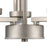 Atlas Lighting West End 14.5'' Wide 3Lt Semi Flush Mount, Nickel