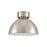 Atlas Lighting Zayne 12''W 1Lt Semi Flush, Brushed Nickel/Silver