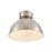 Atlas Lighting Zayne 12''W 1Lt Semi Flush, Brushed Nickel/Silver