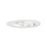 Atlas Lighting 6'' Wide 1Lt Recessed Trim, Matte White
