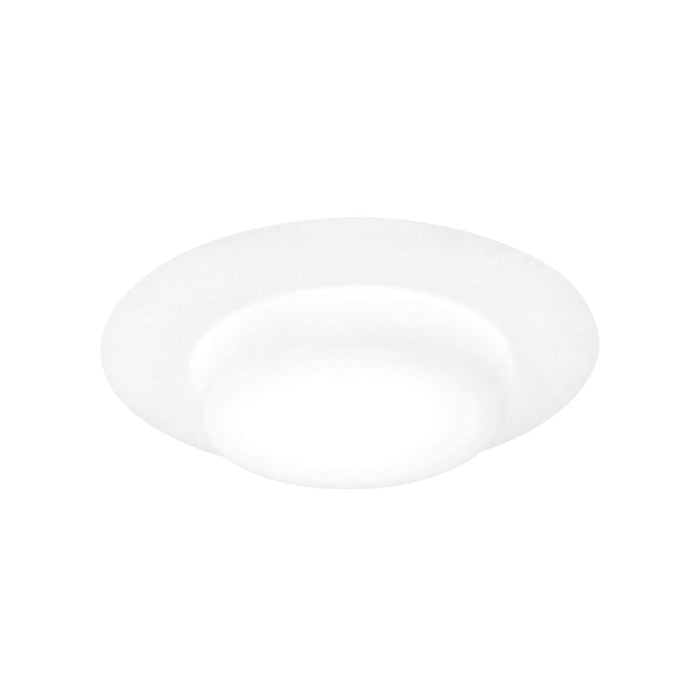 Atlas Lighting 8'' Wide 1Lt Drop Recessed Light, White
