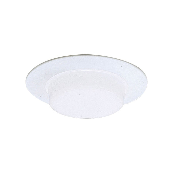 Atlas Lighting 8'' Wide 1Lt Shower Trim Recessed Light, White