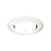Atlas Lighting 8'' Wide 1Lt Open Recessed Trim, Matte White