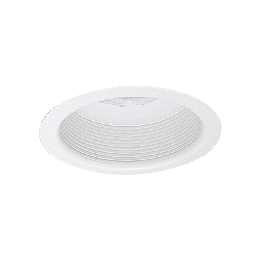 Atlas Lighting 4'' Wide 1Lt Recessed Trim, Matte White
