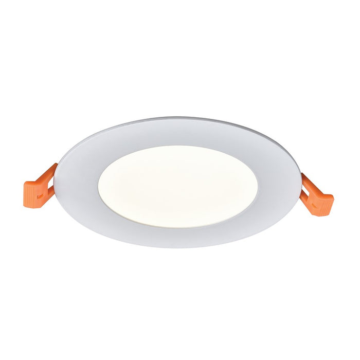 Atlas Lighting Mercury 5'' Wide LED Round Recessed Light, White