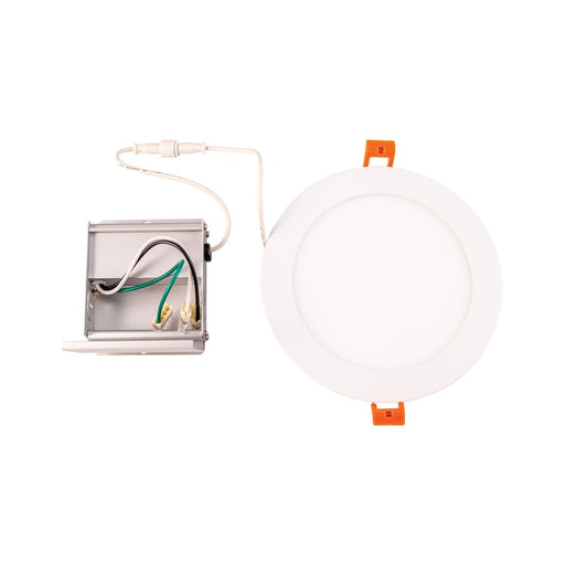 Atlas Lighting Mercury 7'' Wide LED Round Recessed Light, White