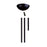 Atlas Lighting Rod Kit 1x6" 2x12" Extensions, Dark Rust/Black