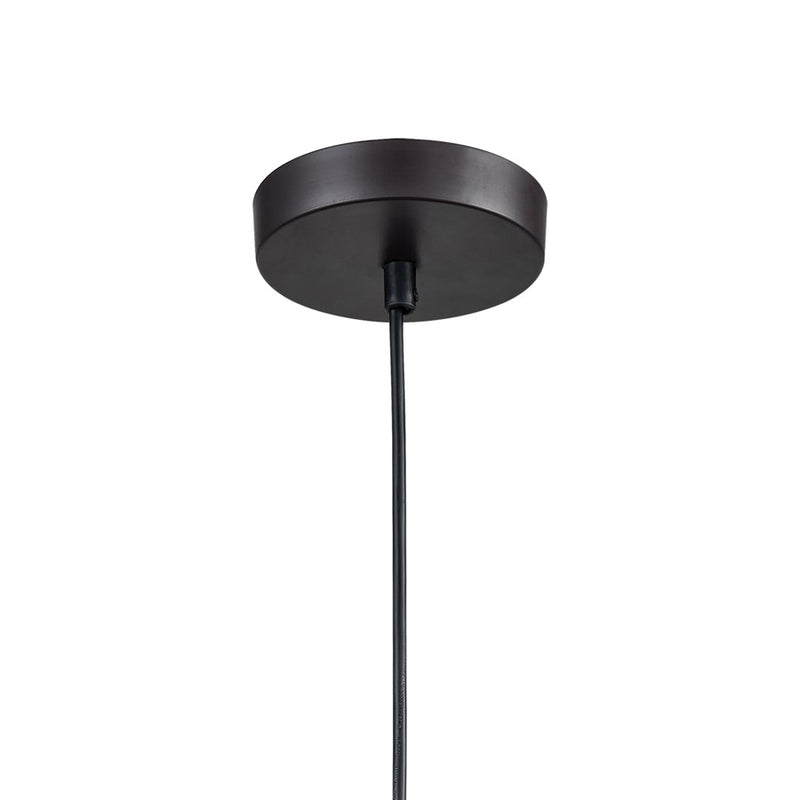 Atlas Lighting Corsair 12in 1-Light Mini Pendant | Natural Jute Rope and Metal | Kitchen Island & Coastal Dining | 12 x 12 x 18 in | Model CL11991-NA