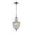 Atlas Lighting Morley 8'' Wide 1Lt Mini Pendant, Clear/Clear