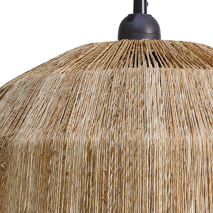 Atlas Lighting Reaver 16'' Wide 1Lt Pendant, Natural/Natural