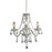 Atlas Lighting Theatre 16'' Wide 3Lt Chandelier, Clear