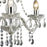 Atlas Lighting Theatre 16'' Wide 3Lt Chandelier, Clear