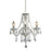 Atlas Lighting Theatre 16'' Wide 3Lt Chandelier, Clear