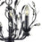 Atlas Lighting Circeo 16'' Wide 3Lt Chandelier, Deep Rust/No Shade