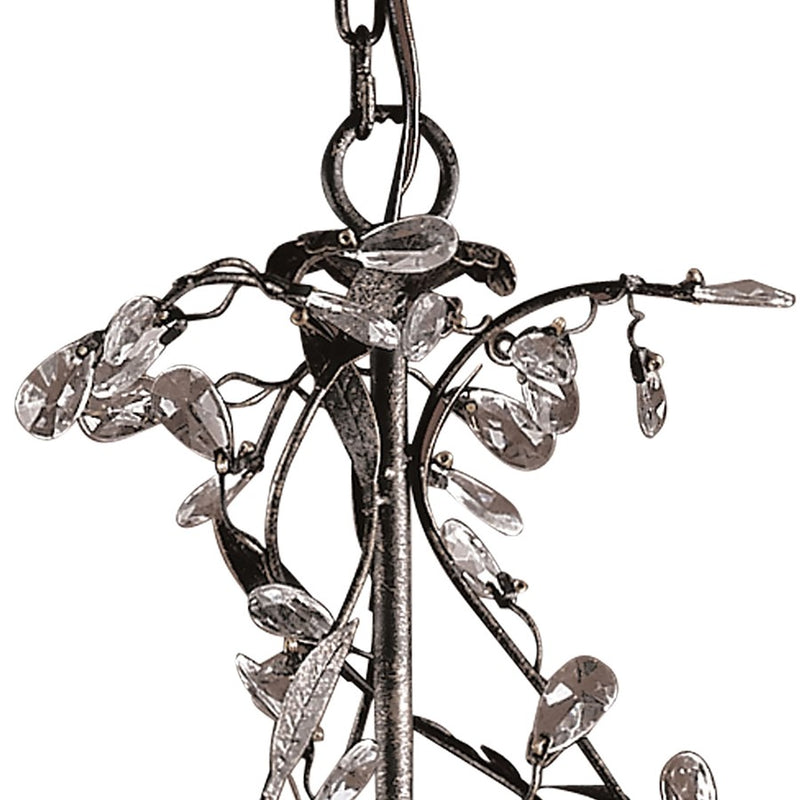 Atlas Lighting Circeo 27'' Wide 5Lt Chandelier, Deep Rust/No Shade