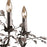 Atlas Lighting Circeo 27'' Wide 5Lt Chandelier, Deep Rust/No Shade