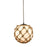 Atlas Lighting Coastal Inlet 11'' Wide 1Lt Pendant, Bronze/White