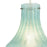 Atlas Lighting Coastal Scallop 8''W 1Lt Mini Pendant, Nickel/Green