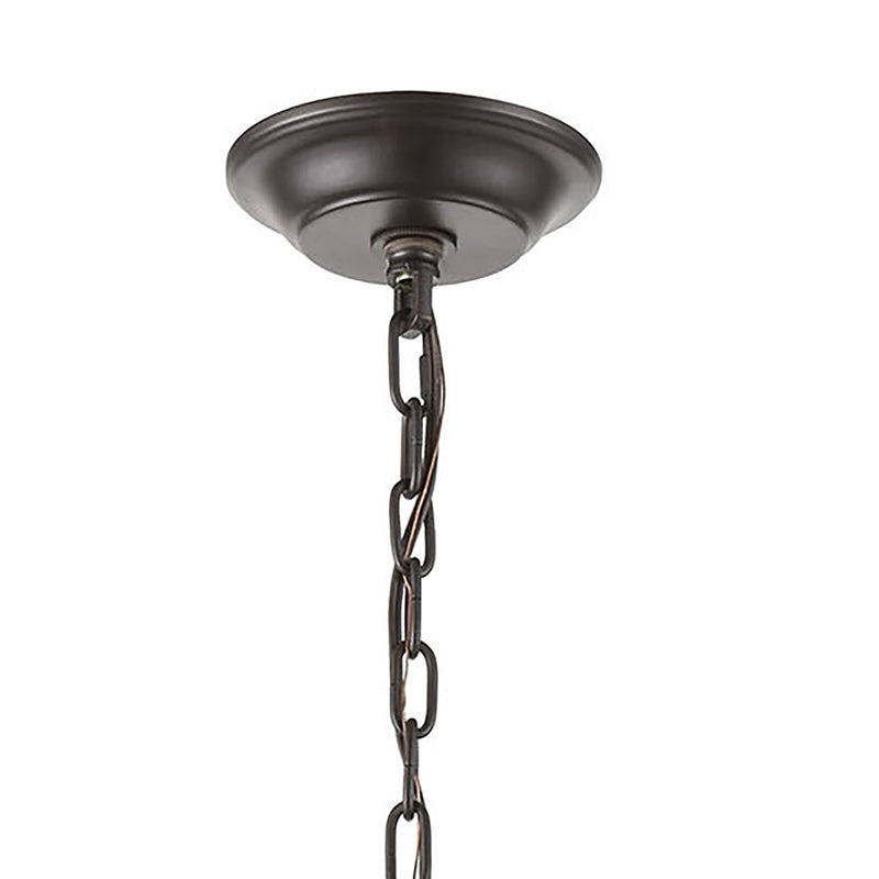 Atlas Lighting Congruency 29in 12-Light Chandelier | Modern Oil Rubbed Bronze and Satin Brass | Dining Room & Living Room | Model CL12156-BZ