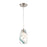 Atlas Lighting Turbulence 5'' Wide 1Lt Pendant, Nickel/Multicolor