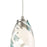 Atlas Lighting Turbulence 5'' Wide 1Lt Pendant, Nickel/Multicolor