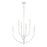 Atlas Lighting Continuance 30'' Wide 6Lt Chandelier, White Coral
