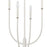Atlas Lighting Continuance 30'' Wide 6Lt Chandelier, White Coral