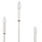 Atlas Lighting Continuance 30'' Wide 6Lt Chandelier, White Coral
