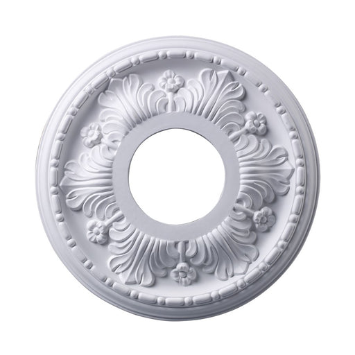 Atlas Lighting Acanthus 11'' Wide Medallion, White