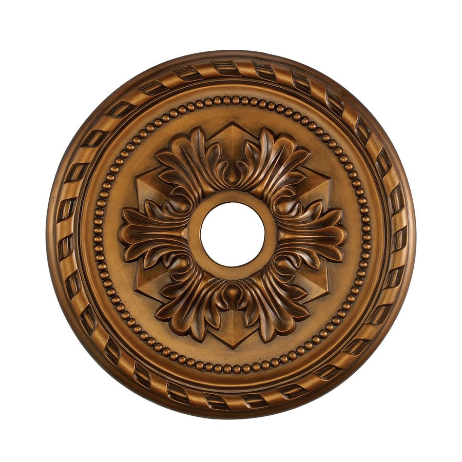 Atlas Lighting Corinthian 22'' Wide Medallion, Antique Bronze