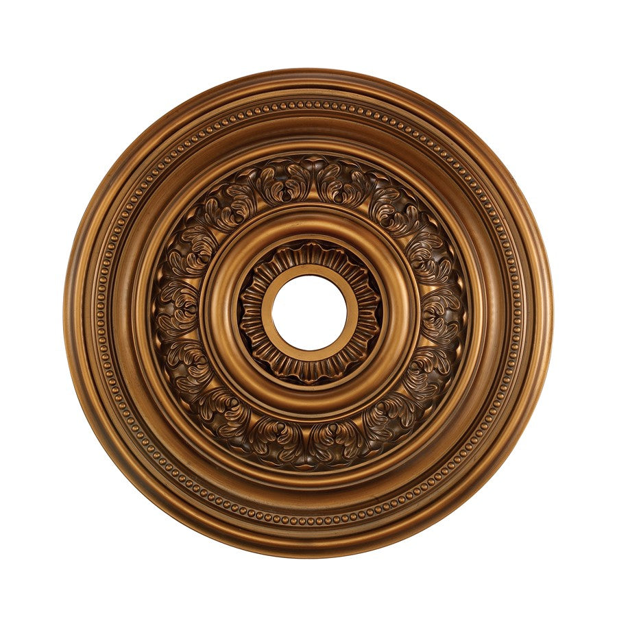 Atlas Lighting English Study 24'' Wide Medallion, Antique Bronze
