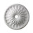 Atlas Lighting Melon Reed 32'' Wide Medallion, White