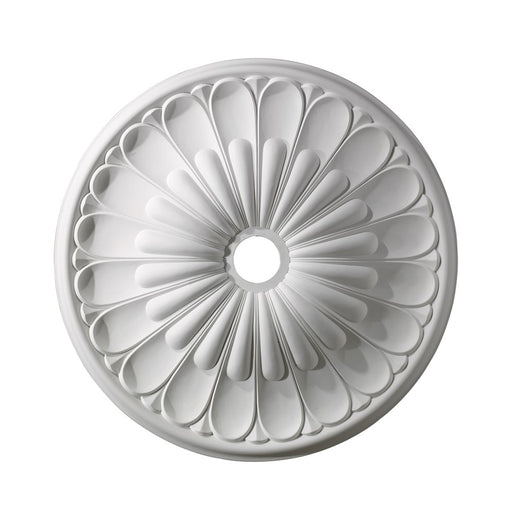 Atlas Lighting Melon Reed 32'' Wide Medallion, White