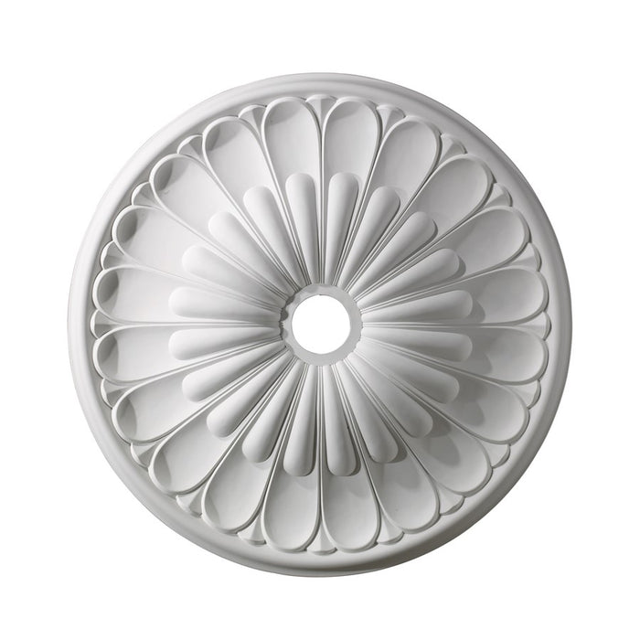 Atlas Lighting Melon Reed 32'' Wide Medallion, White