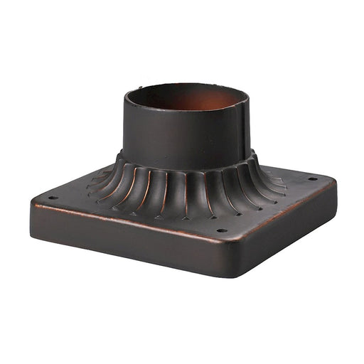 Atlas Lighting Outdoor Accessory Pier Mount, Clay Bronze
