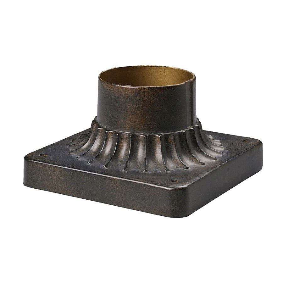 Atlas Lighting Outdoor Accessory Pier Mount, Hazelnut Bronze