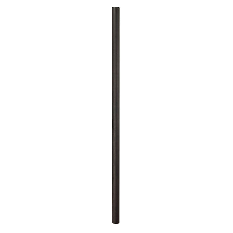 Atlas Lighting Outdoor Accessory Pole | Traditional Weathered Charcoal Metal | Yard & Driveway Lamp Post | 3 x 3 x 84 in | Model LA11081-BK