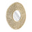 Atlas Lighting Azoni Wall Mirror, Soft Gold