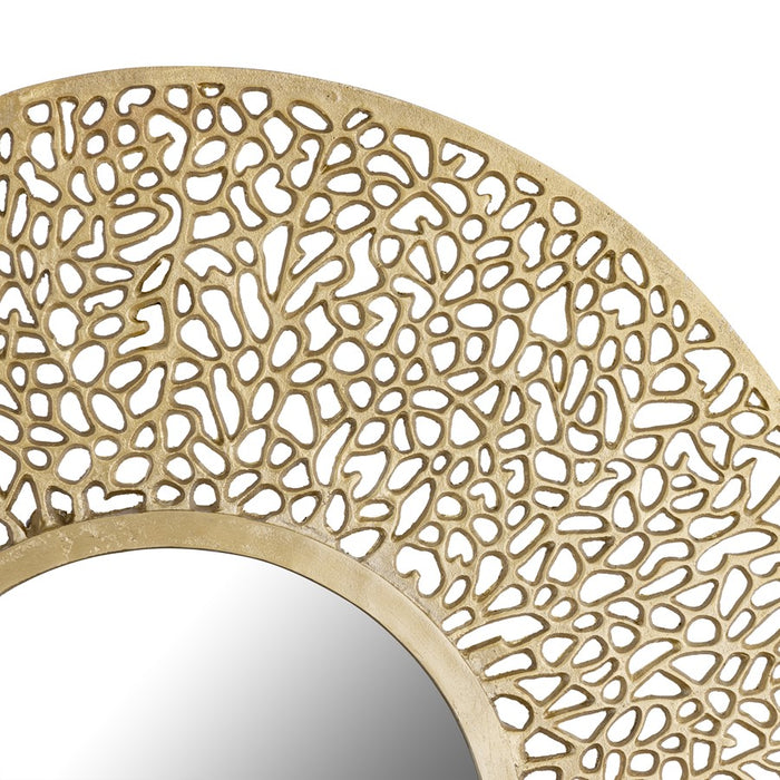 Atlas Lighting Azoni Wall Mirror, Soft Gold